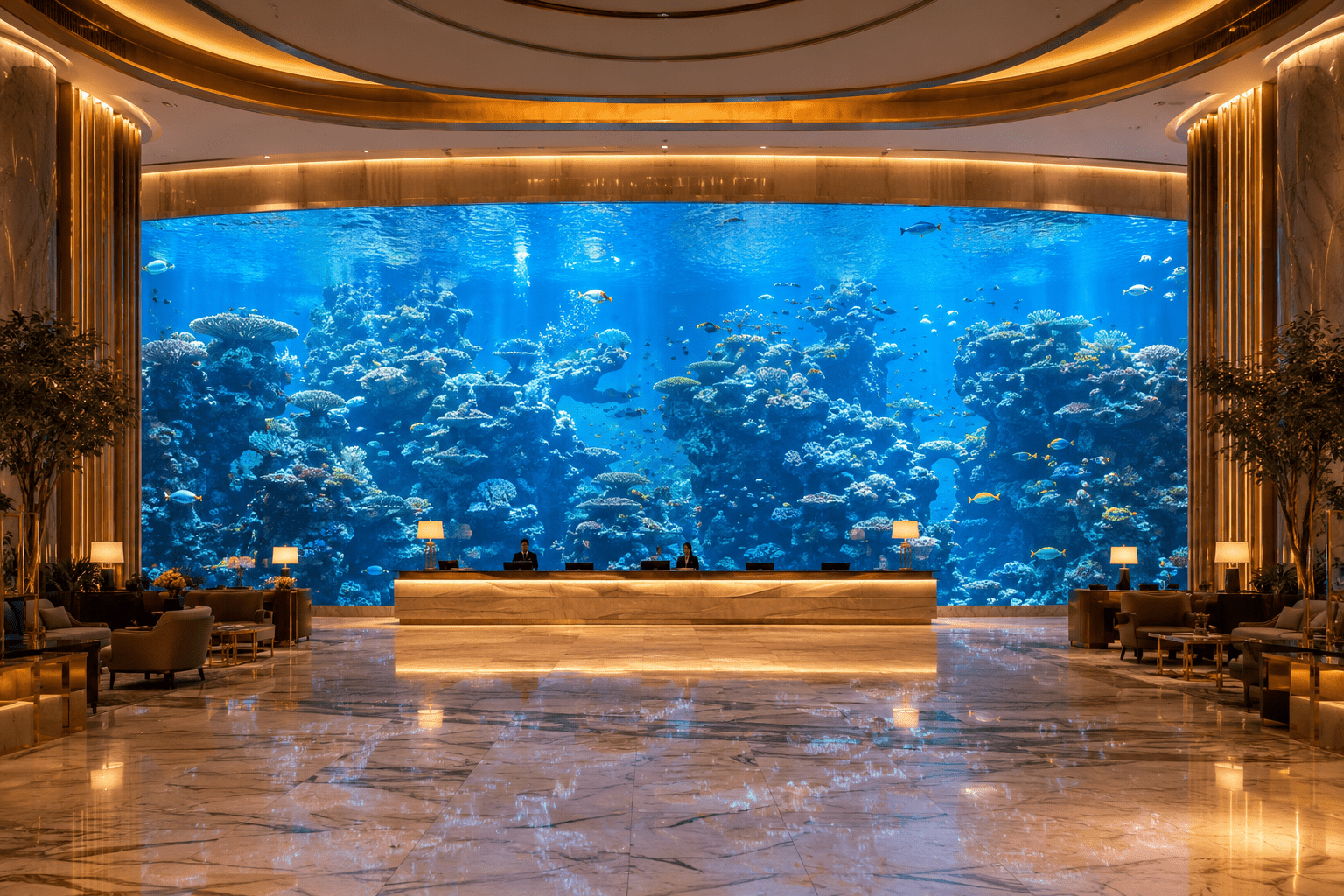 Custom Aquarium Design & Installation in Dubai | Luxury Aquariums UAE 3 Aquarium installation process in UAE project