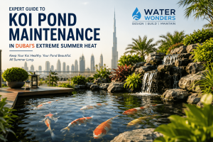 Koi Pond Maintenance in Dubais Summer Heat Complete Guide