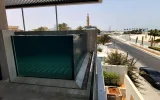 Swimming pool clear panel